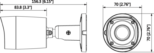 Camara Saxxon Bullet HDCVI 1080P - Imagen 4