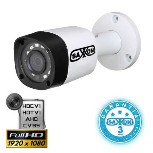 Camara Saxxon Bullet HDCVI 1080P